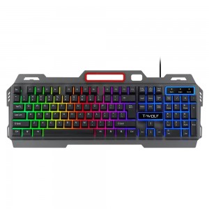 Gaming Ενσύρματο Πληκτρολόγιο T-Wolf T16 με LED Φωτισμό