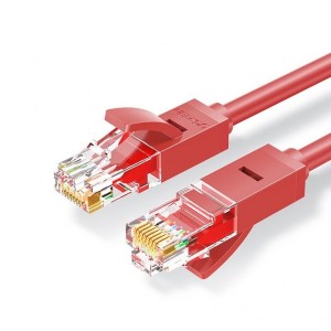 Καλώδιο Ethernet Ugreen UTP Cat.6 2m (Κόκκινο) 