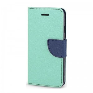 Θήκη MyMobi Fancy Book Flip Cover για Samsung Galaxy A5 2018/A8 2018 (Βεραμάν - Μπλε)