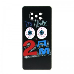 Θήκη It's Always 2AM Back Cover με Προστασία Κάμερας για Xiaomi Poco X3 Pro (Design)