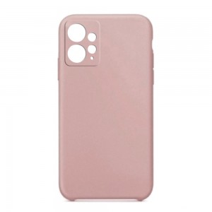 Θήκη OEM Silicone Back Cover με Προστασία Κάμερας για Xiaomi Redmi Note 12 4G (Dusty Pink) 