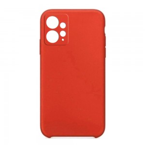 Θήκη OEM Silicone Back Cover με Προστασία Κάμερας για Xiaomi Redmi Note 12 4G (Neon-Orange)