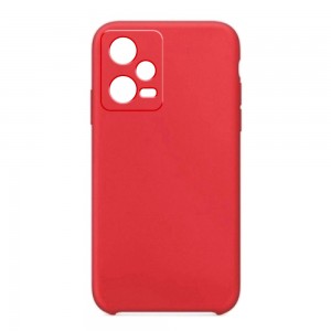 Θήκη OEM Silicone Back Cover με Προστασία Κάμερας για Xiaomi Redmi Note 12 Pro (Red)