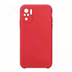 Θήκη OEM Silicone Back Cover με Προστασία Κάμερας για Xiaomi Redmi Note 12 5G/ Poco X5 (Red)