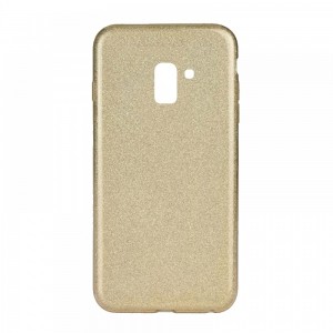 Θήκη MyMobi Back Cover Σιλικόνη Shining Case για Samsung Galaxy A20s (Χρυσό)