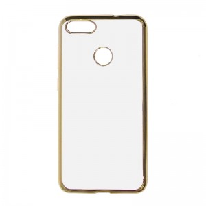 Θήκη MyMobi Electro Jelly Case back cover για Huawei Honor 9 Lite (Χρυσό)
