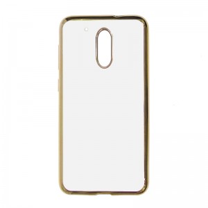 Θήκη MyMobi Electro Jelly Case back cover για Lenovo Moto G4  (Χρυσό)